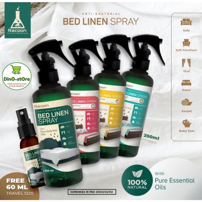 Bed Linen Parfum Pewangi Pengharum Kasur Spray Penghilang Bau Sprei