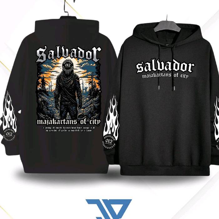 Promo Jaket Hoodie Salvador/majakartans/salvador/Cotton FLEECE PREMIUM