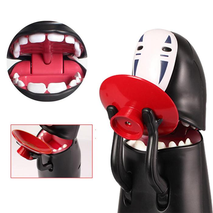 Anime Spirited Away No Face Man Model Figure Doll Piggy Bank Faceless