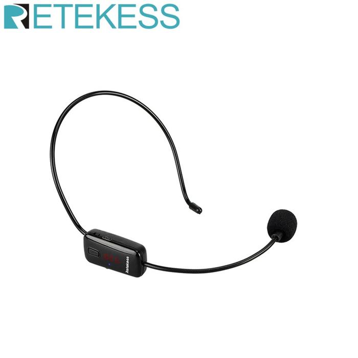 RETEKESS TR503 Wireless Microphone Condenser Headset Megaphone Radio