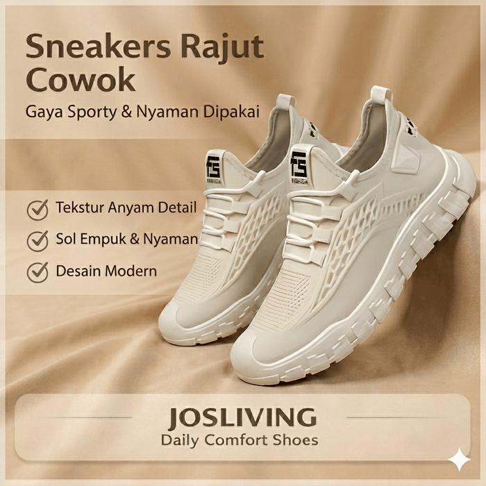 MP69 Sepatu Sneakers Pria Running Man Shoes
