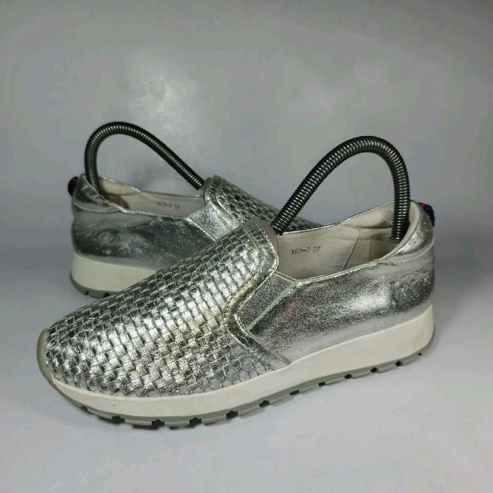 Pazzion original leather loafers 37 size woman shoes