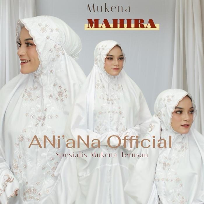ANi"aNa  Official - Mukena premium terusan santri putri mukena terusan mukena lajuran mukena langsun