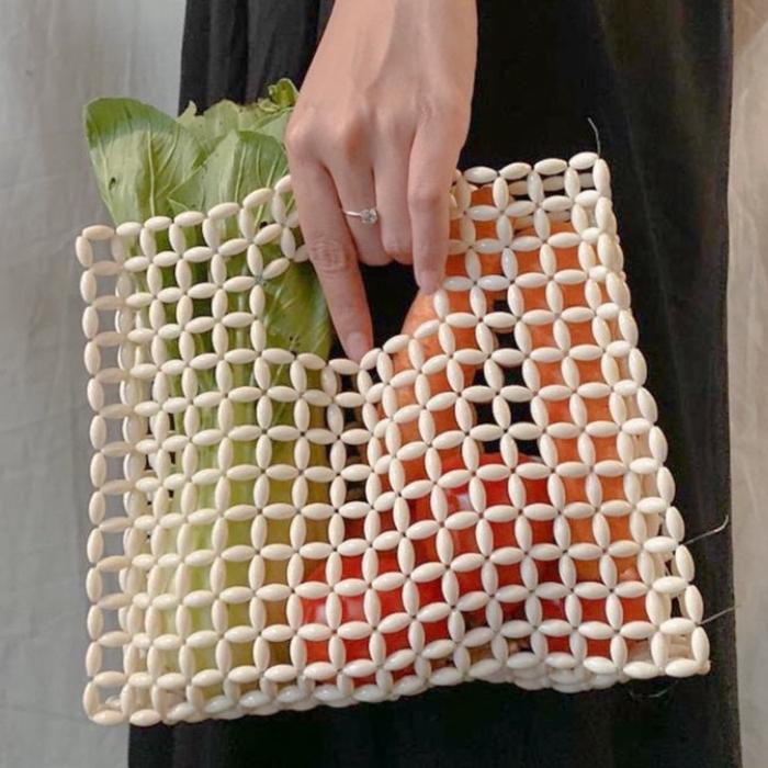 TAS MOTE MOTE/ beads bags HANDMADE