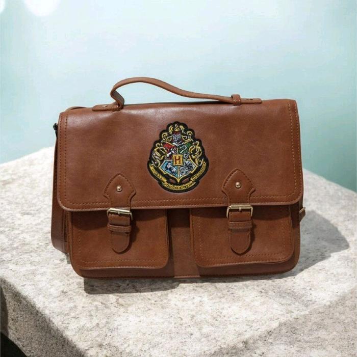 Harry Potter Hogwarts x Primark Patent Leather Messenger Bag BNWT Original