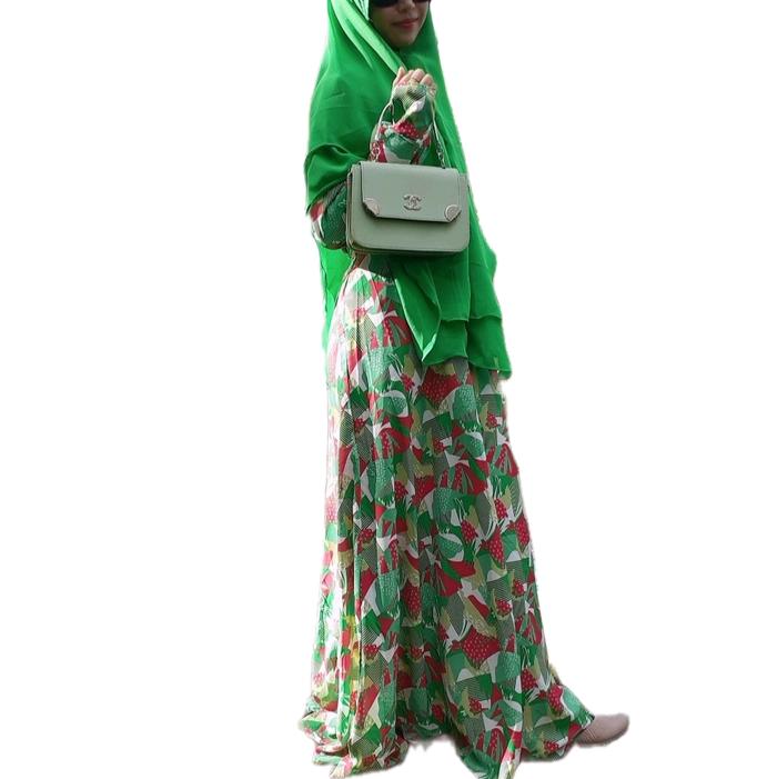Gamis Syar'i Langkar/ Gamis Syar'i Pesta/ Gamis Syar"i  Safitri