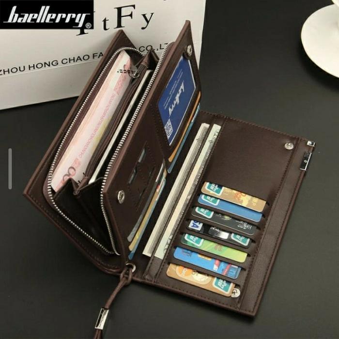 dompet ballery pria wanita import model panjang