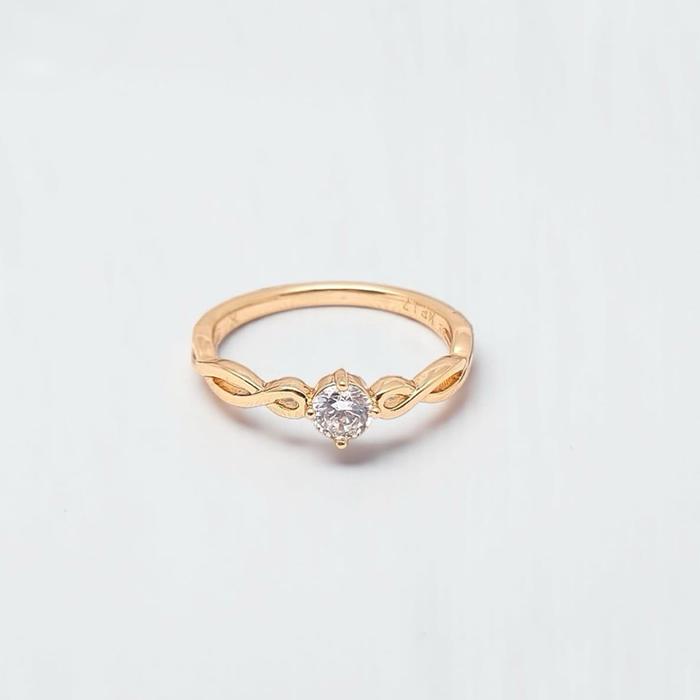 Cincin Valencia • Cincin Mata Satu • Cincin Soliter • Titanity Jewelry