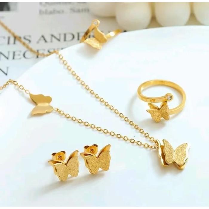 SET LENGKAP TITANIUM ASLI KUPU KUPU