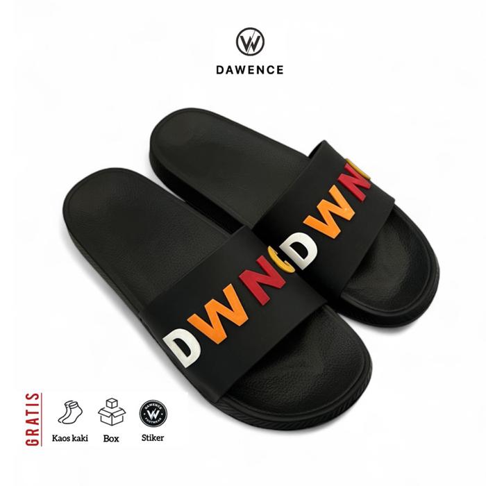 DAWENCE | Piero Sandals | Sendal Selop Slip On Sandal Casual Pria Wanita Terlaris Termurah Karet,san
