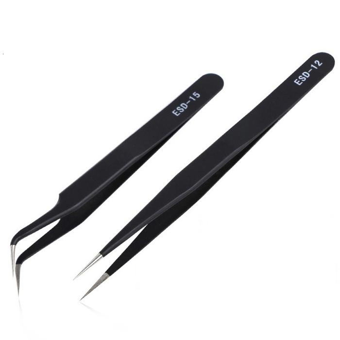 Keebox Anti-static Tweezers For Mechanical Keyboard Adjustment Keyboard PCB Fixing Tool Switches Lub