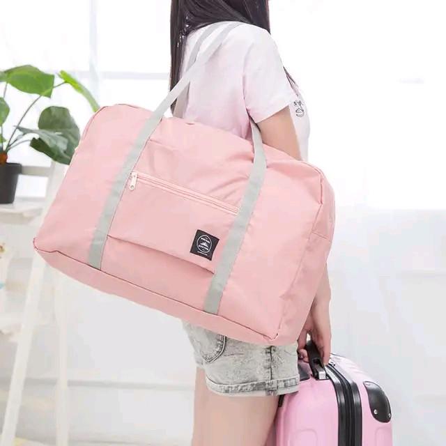 Tas Taravel Travel Bag Ukuran Besar Bahan Kanvas Tas baju tas Koper