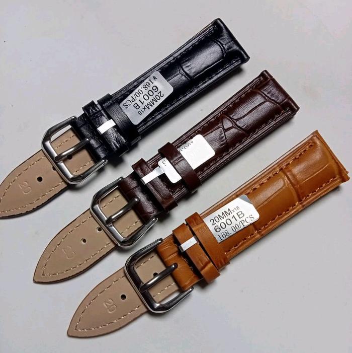 TALI STRAP KULIT JAM SKMEI 9260 UKURAN 22MM TALI KULIT JAM SKMEI 9260