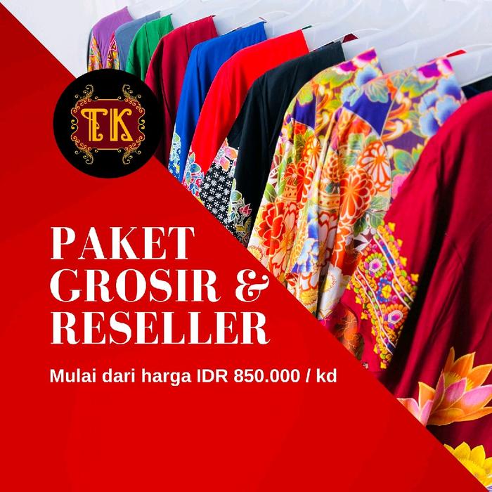 Paket Grosir Reseller 5 kodi / 100 pc Daster Tirta Kencana GA SAMPE 5 JUTA!!