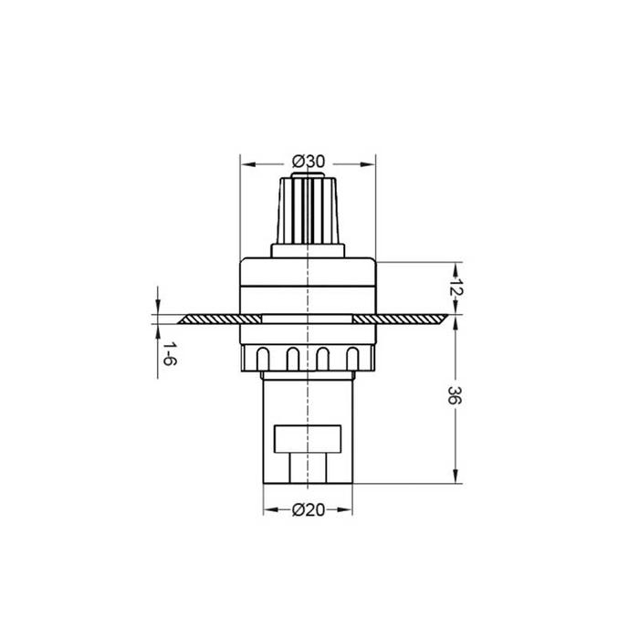 LA42DWQ-22 Potensiometer Converter 5k 22mm Potensio Meter Knob Converter Panel Inverter VSD VFD