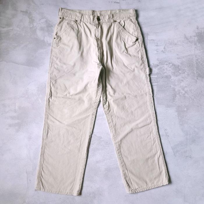 Celana Carpenter Pants Smith - Khaki Washed