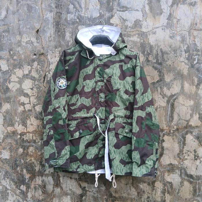 german splinter camouflage reversible parka jacket repro impor