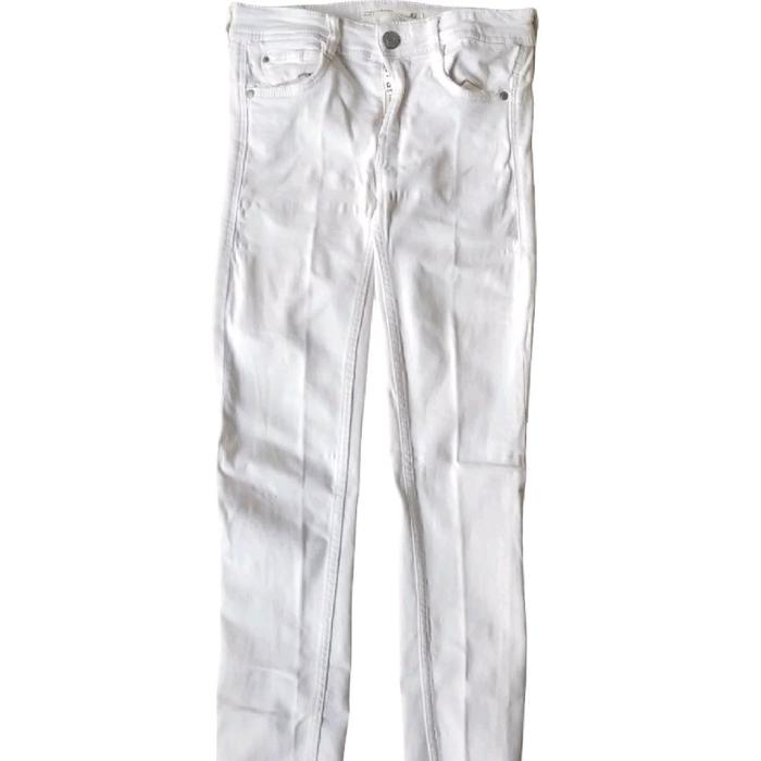 Zara Trafaluc Denim Makers White Skinny Jeans Woman / Youth Putih Celana Panjang Cewek Wanita Origin