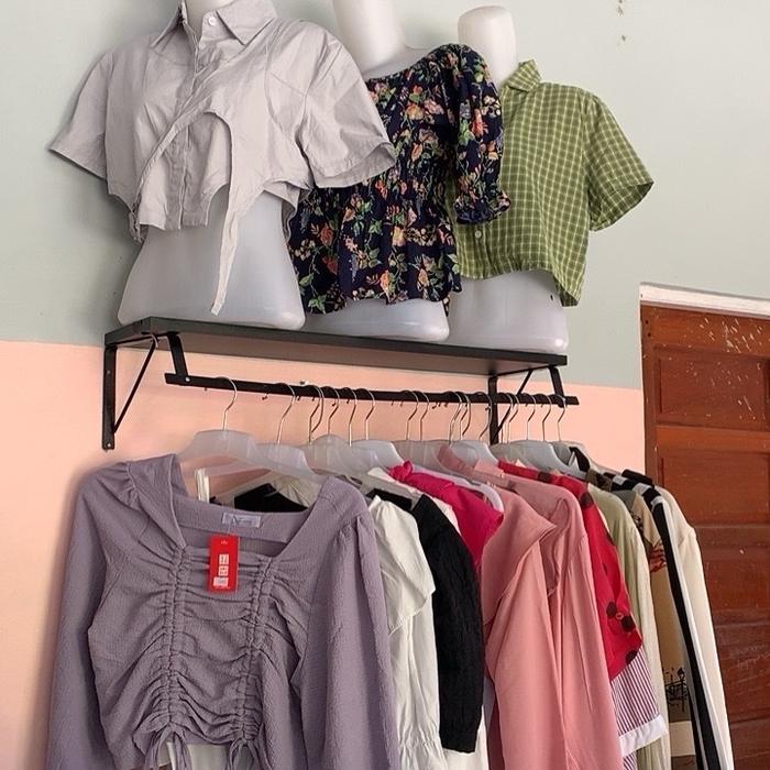 Paket usaha atasan blouse kemeja  100k dapat 5pcs. (Thrift))