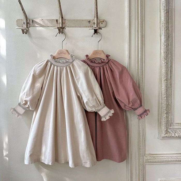 Jessyca-Dress anak perempuan Import Dress smocked anak Premium Dress babydoll anak Premium