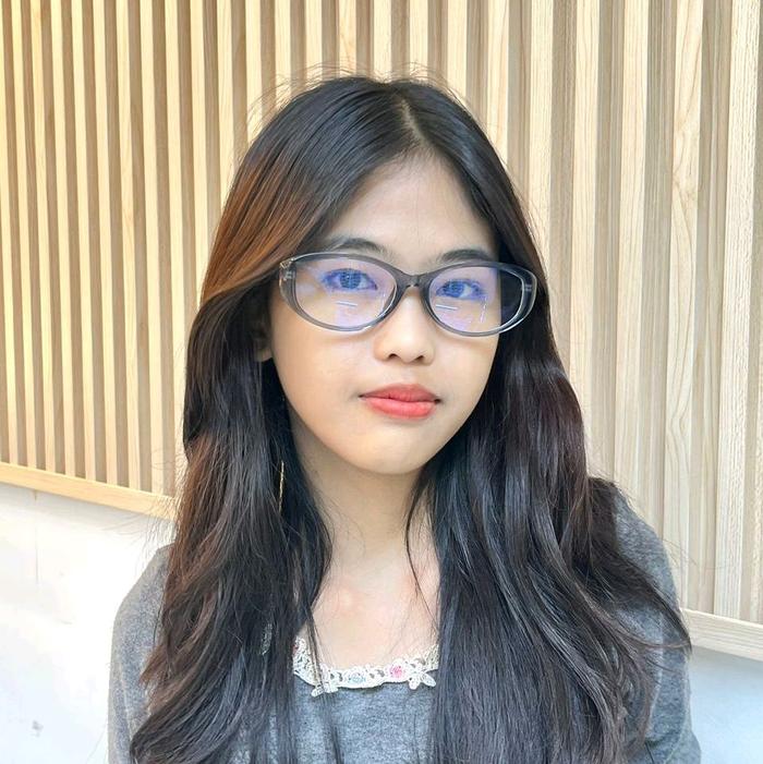 Dea | Frame Kacamata Oval Pipih | TR85011