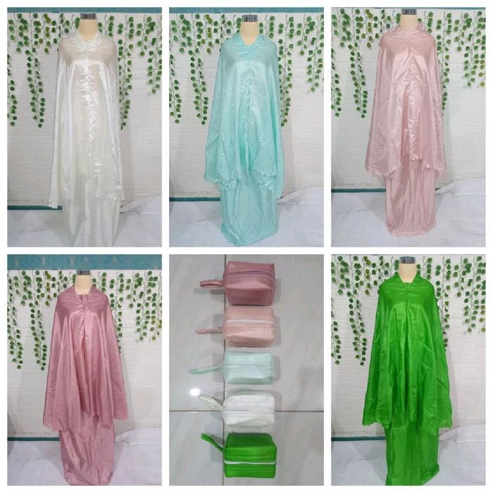 mukena abutai laser cut/ mukena Travelling/mukena abutai premium/mukena abutai jumbo/mukena parasut