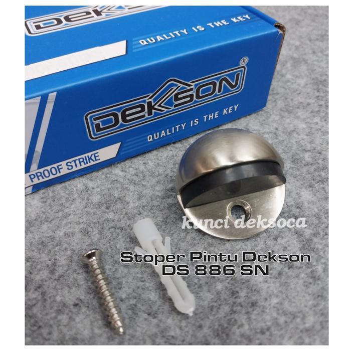 Door Stop Dekson Stoper Pintu DS 886 SN / Ganjalan Pintu kaca