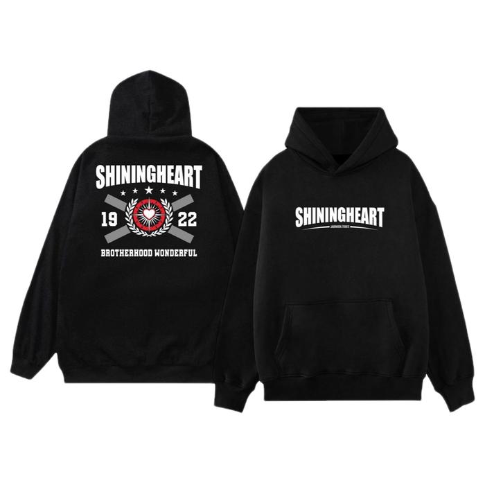 HOODIE JAKET SHINING HEART PSHT 1922 HOODIE HATI BERSINAR SIMPLE TERBARU DISTRO PREMIUM BAHAN KAIN F