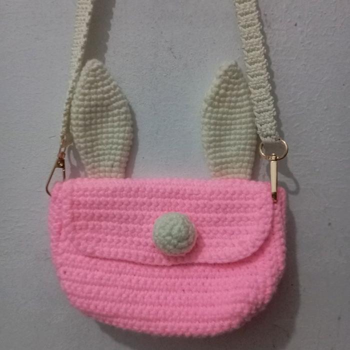 Tas rajut anak, tas selempang
