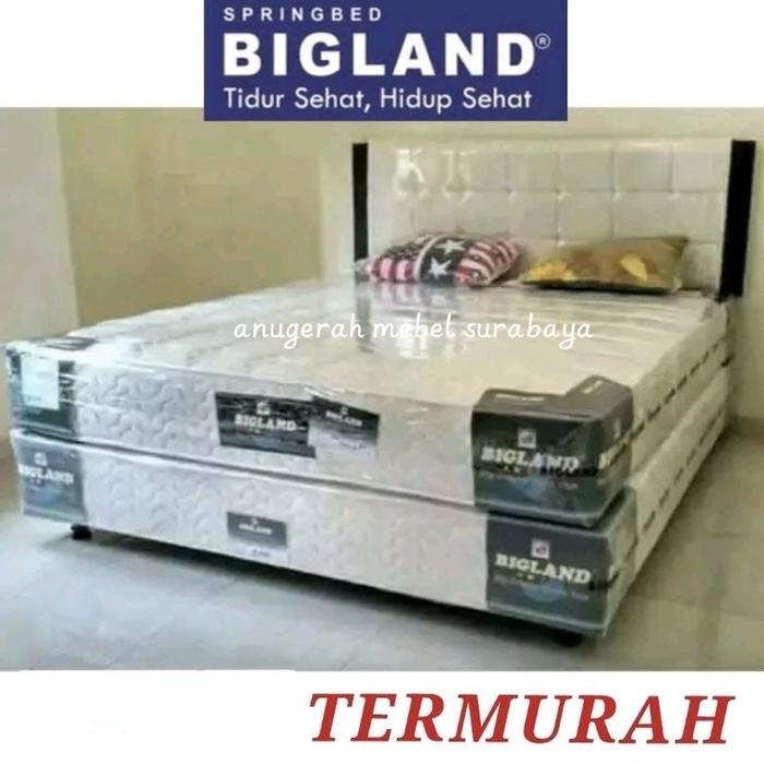 Springbed Full Set Kasur Bigland Deluxe (JAWA TIMUR)