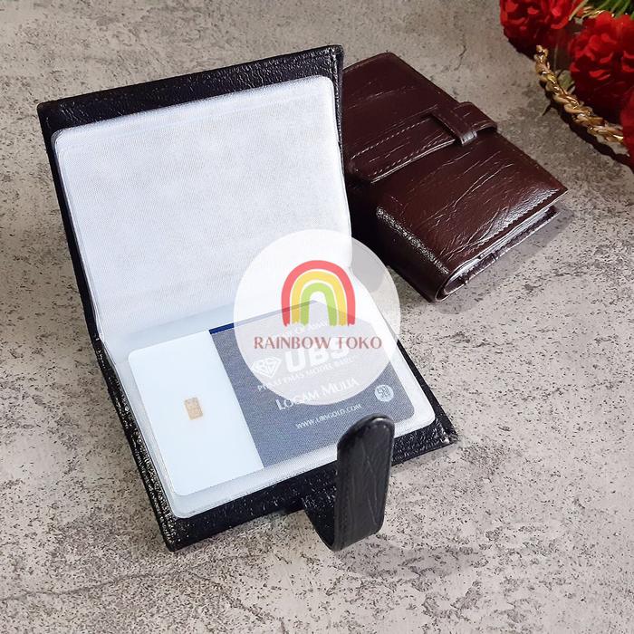 Dompet Album Emas Logam Mulia LM Antam Ubs Minigold Miniemas Kado Ultah Anniversary Wedding Kartu At