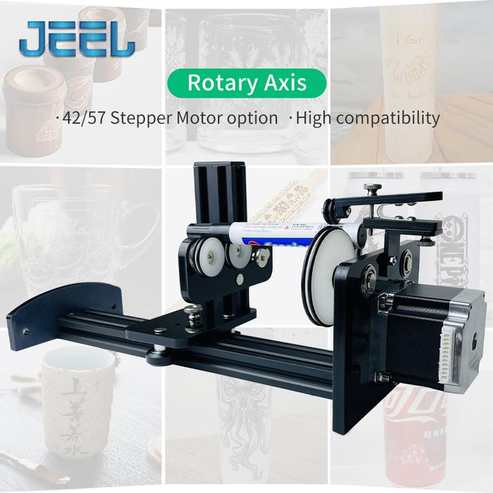 Laser Rotary Axis Y-axis Rotary Roller Laser Engraver Attachment Use