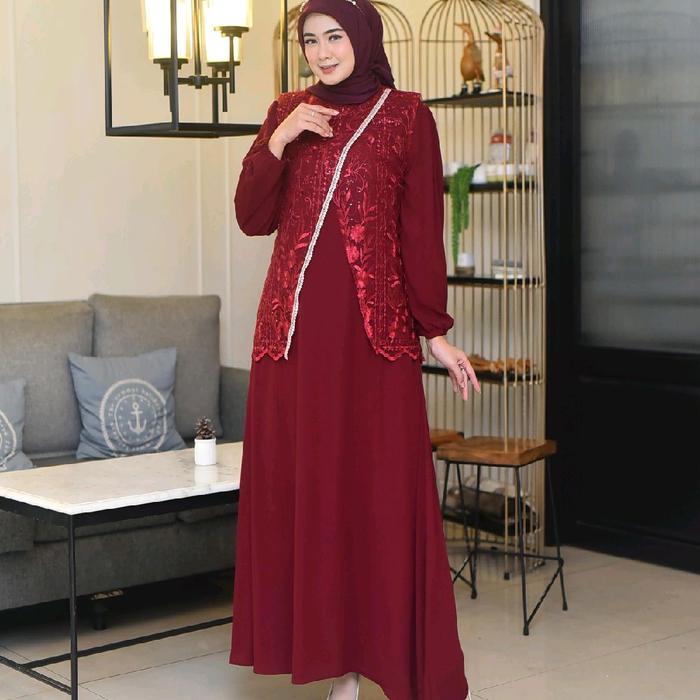 given only gamis set other borkat mewah