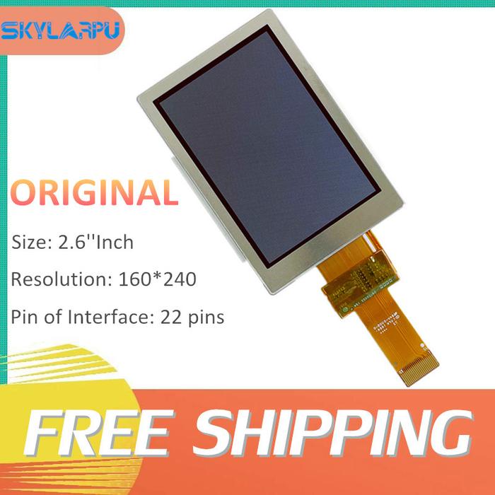 Layar LCD TFT 2.6 "Inci Asli untuk GARMIN GPSMAP 78S 78SC 78C