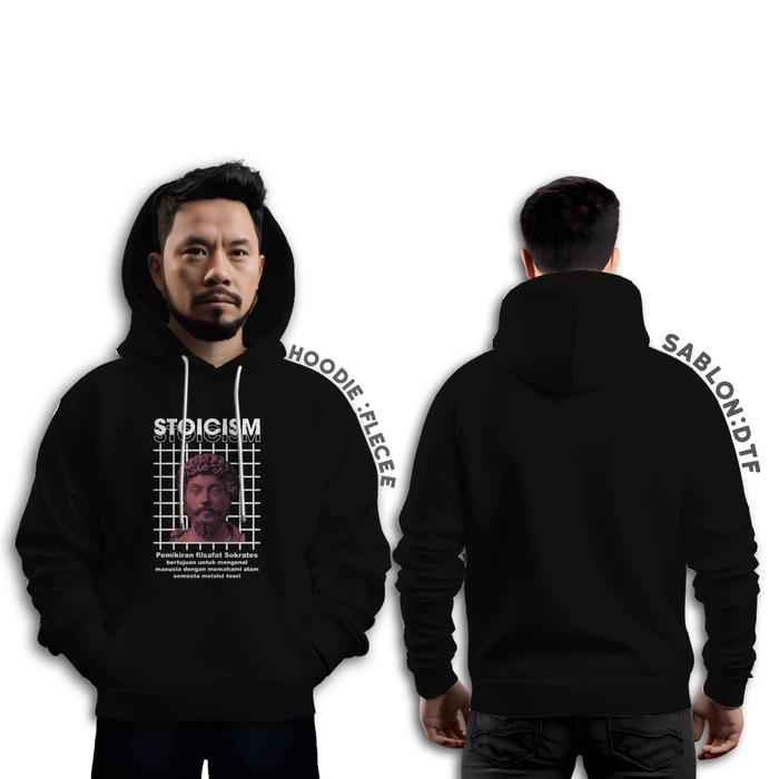 NEW FASHION HOODIE CUSTOM Filsafat Stoa STOICISM STREETWEAR TERLARIS FYP VIRAL