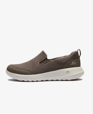 Sepatu Skechers Go Walk Max - Clinched Slip On 216010 KHK Original 100%