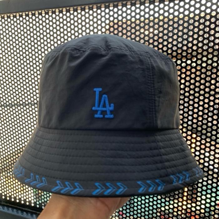 Topi bucket hat MLB LA LOS ANGELES DODGERS nylon