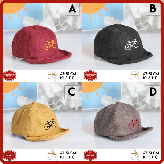 BORONG! TOPI BAYI ANAK CEWEK COWOK IMPOR MOTIF BEAR LUCU GROSIR TERMURAH