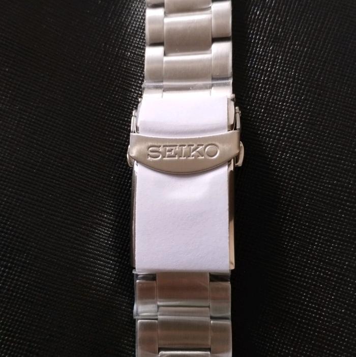 Bracelet Tali Rantai Stainless Jam Seiko Original 22mm