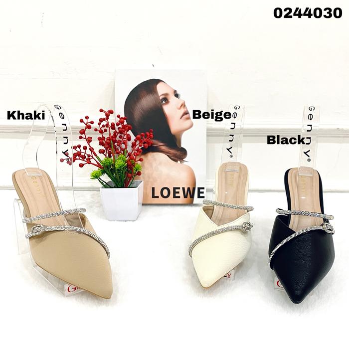 Genny Sepatu Heels 6,5 CM 0244030 High Shoes Pesta
