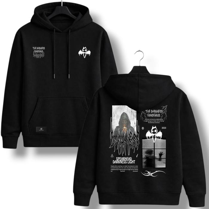 Jaket Sweater Hodie Streetwear Hitam Ori Pria Terbaru 2026 Kekinian Hoodie Distro Pria Anime Origina