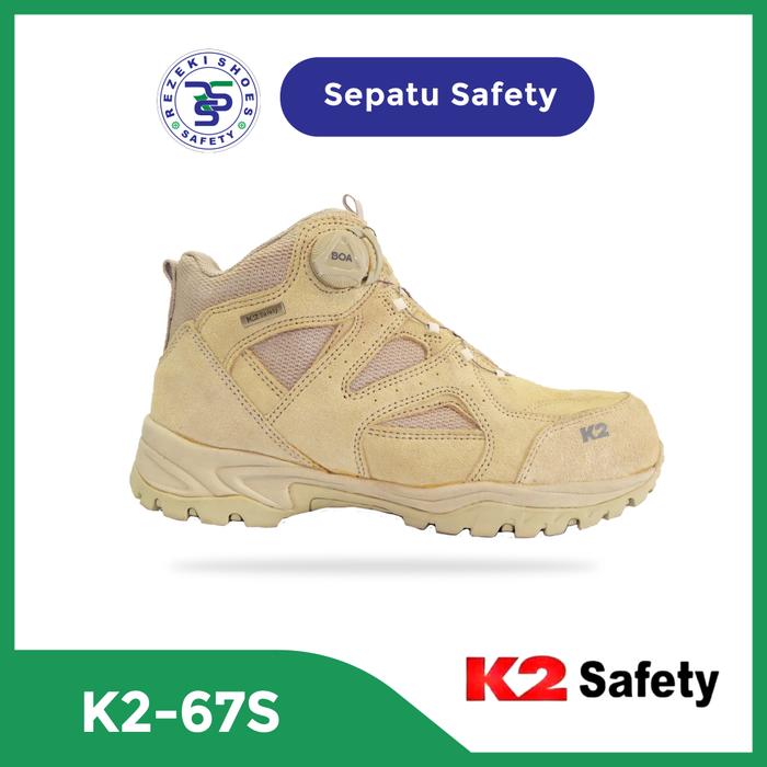 Sepatu Safety K2 Original BOA system Safety Shoes K2