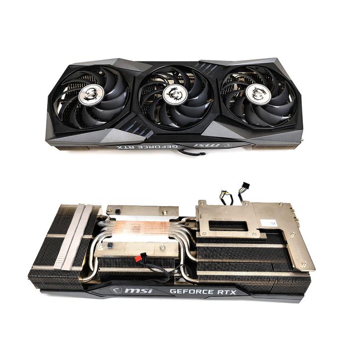 Original MSI RTX 3060 3070 3070Ti 3080Ti 3080 3090 Ti Graphics Card Radiator Cooler Fan Radiator Rep