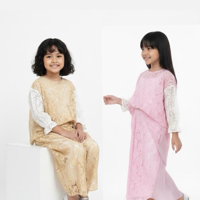 Gamaru Pleats Kaftan Anak