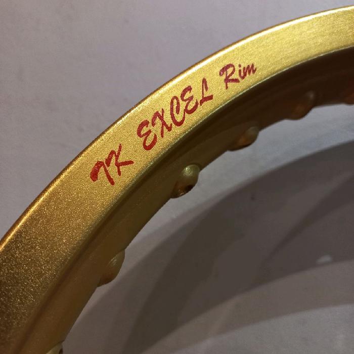 velg tk excel kulit jeruk 17 x 185 gold