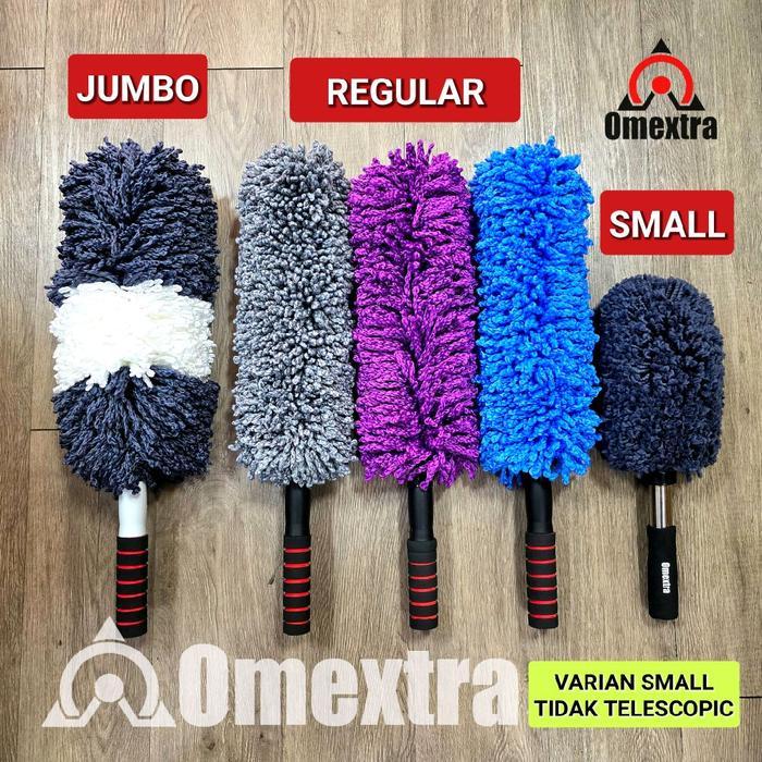 SIAPKIRIM Omextra CarHome rofiber Duster Teles Kemoceng rofiber Mobil Kemoceng Jumbo Kemoceng Mini P