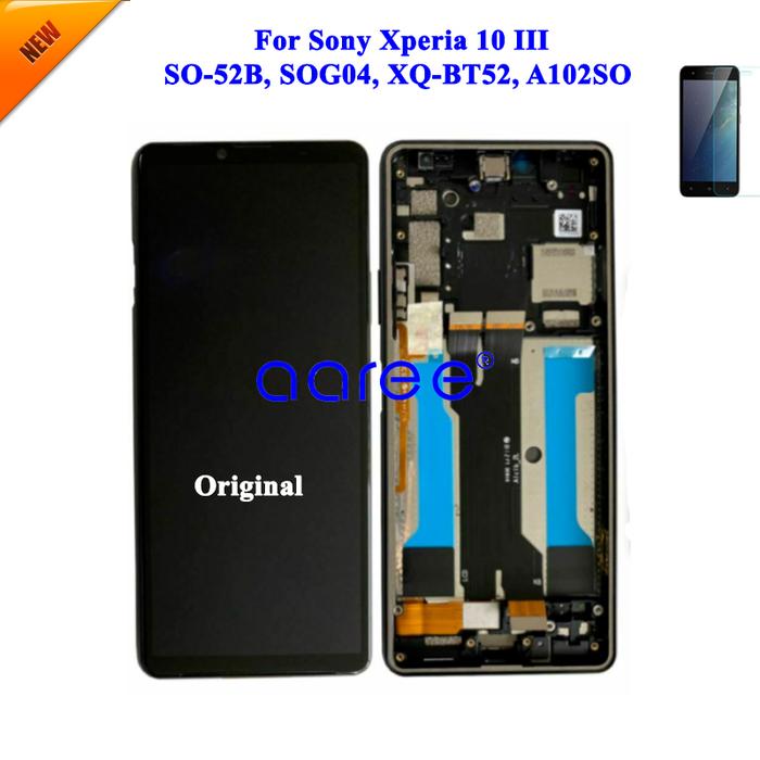 AMOLED Original LCD For Sony Xperia 10 III LCD Display For Sony