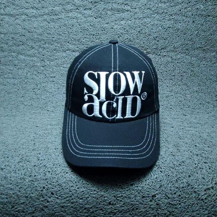 topi slow acid big logo adjustable