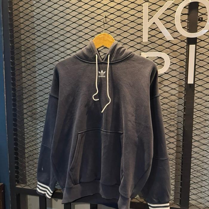 Hoddie adidas center spellout second original