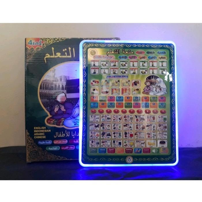 mainan Playpad Anak Muslim IPad Arab 4 Bahasa / Playpad Arab 4 Bahasa